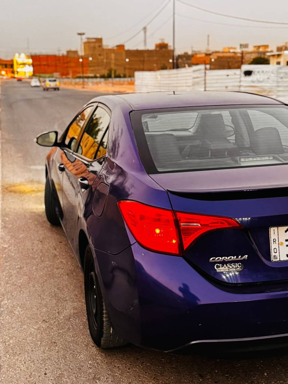 للبيع كورلا SE
السعر 116 بي مجال بسيط
رقم بغداد انكليزي 
*********** 
موديل 2017 
الون ازوق 
تحكم ستيرن شفتات
تحديد سرعه 
كشنات جلد 
وارد امريكي 
شاشه لمس 
كاميرا خلفي 
لايتات زنون 
تايرات جديد 
سونار بلمنشور السياره 
مكان السياره كربلاء المقدسة
