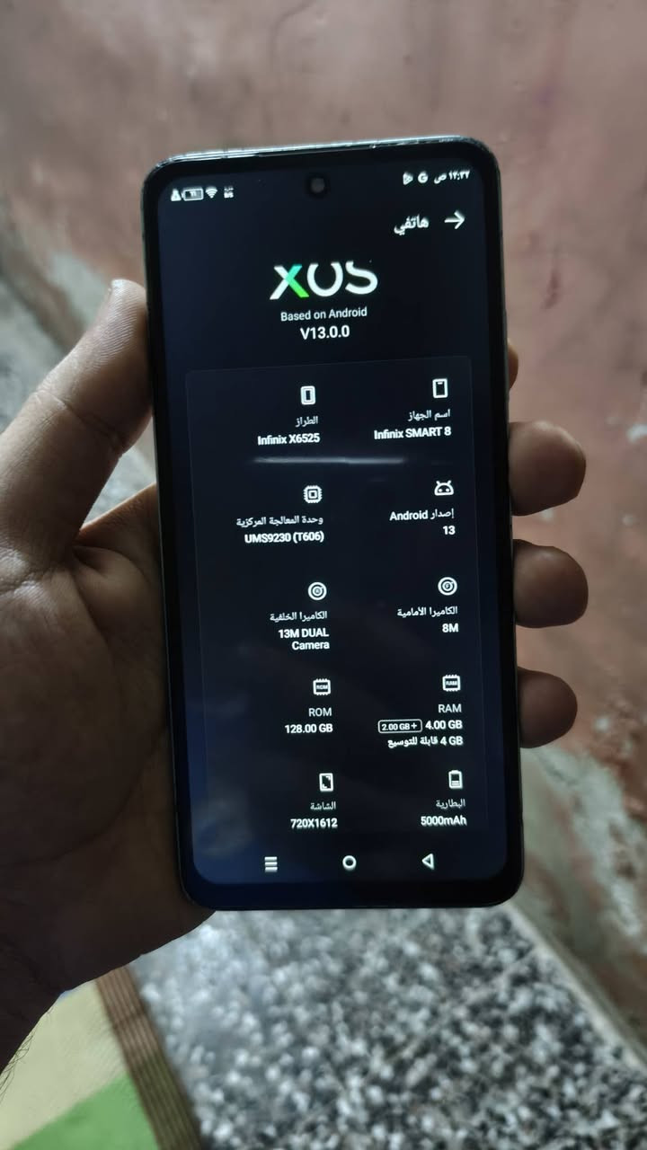 السلام عليكم انفنكس سمارت 8 نضيف كلش ذاكره 128 رايده ب 110 وبي مجال مكاني بغداد رقمي ‏‪***********‬‏
