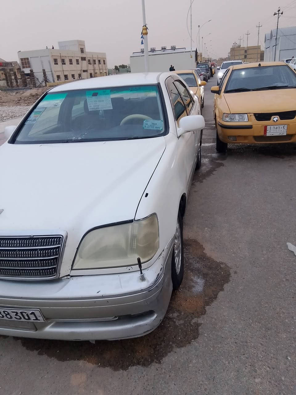 سلام عليكم للبيع ملكه مكينه وكير ففتي جدد حداديه جديد تخم تاير باتري جديد كهربائيات شغاله سياره جاهزة خير من الله ترايك وين ماتريد سعر 25,ورقه وبيه مجال مكاني ناصريه مركز ***********
