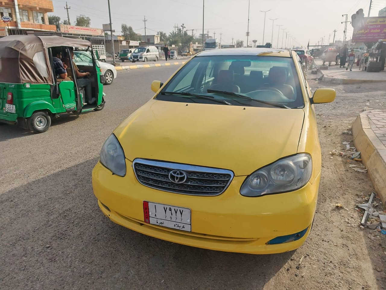 السلام عليكم  ( مكلف بالنشر )
للبيع سيارة كورلا 2007
رقم كربلاء بأسمي 
ضررها جاملغ عكس السايق
مكينة وكير مكفولات , تبريد تدفئة , كهربائيات , دوشمة 
كلها كاملة وخير من الله
 

السعر 70 ورقه وبيه مجال
يرجى الاتصال على الرقم
***********  مكاني محافظة ديالى -بعقوبة - ناحية خان بني سعد. 
غير موجود على فيسبوك
