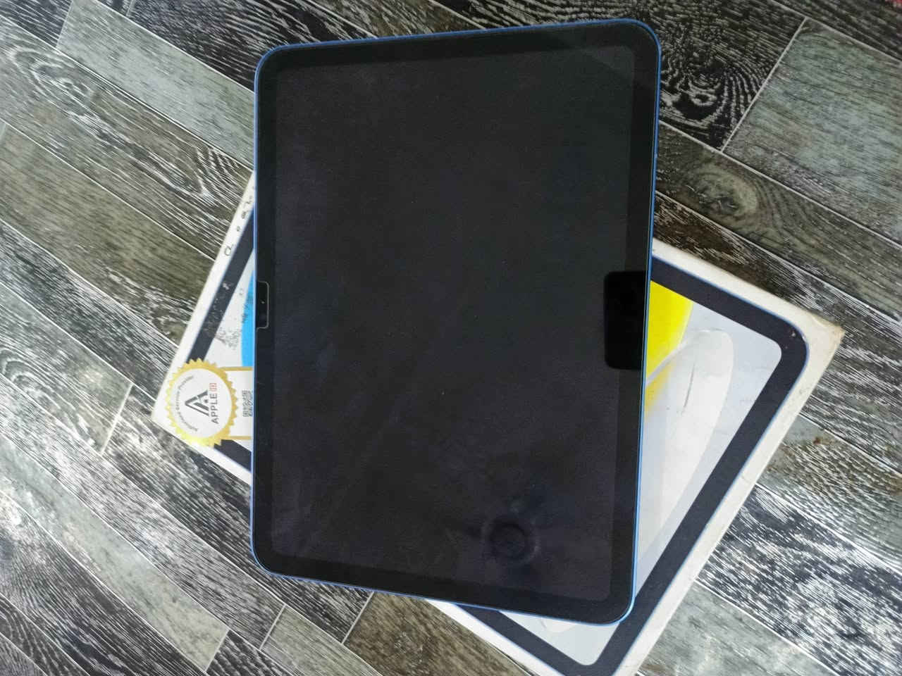 ايباد 10 
ذاكرة 64
بطارية 91
سعر 350 قفل
الجهاز مكفول بلادي
مكاني الحمزة الشرقي


**إذا كنت صاحب هذا الإعلان وتريد حذفه لأي سبب، رجاءا أرسل رسالة إلى الدعم الفني**