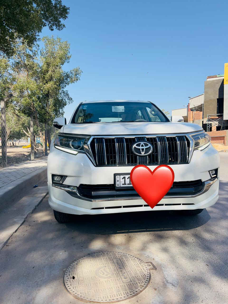 سلام عليكم اخوان ❤️🌹
.
.
برادو 2018 رقم بغداد الجديد لون ابيض باسمي

مكفولة من والفتح والكود والحالوب والتبديل نهائياً 

استلام شركة ساز 
موصفات TXL
فتحة بصمة 
6سلندر لايت زنون ثلاجة دبل تانكي فور ويل وباقي المواصفات المعروفة حساس خلفي زراك لايت

السيارة جديدة جداً استخدام نضيف كير محرك ميكانيك كهربائيات كله جديد 

السعر ( 37,500 ) وبيها مجال للطيبين 
للاستفسار ***********
