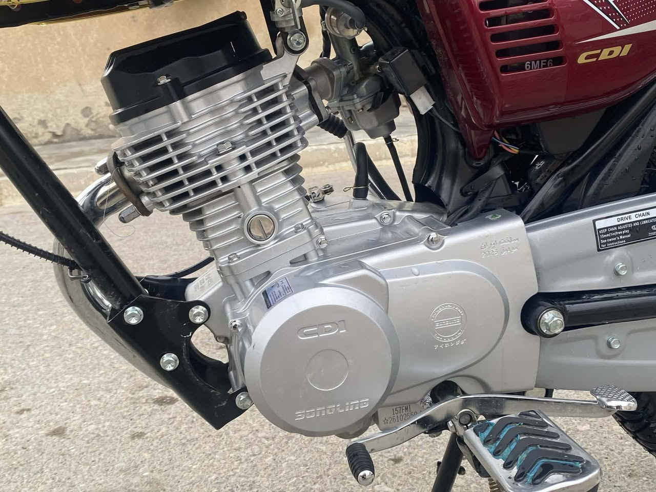 سلام عليكم دراجه للبيع #موديل_٢٦  دراجه مال جنايه  مثل ما واضحه كدامكم  #سعر٧٧٥ وبيها مجال  شراي يتصل *********** مكان بلدروز
