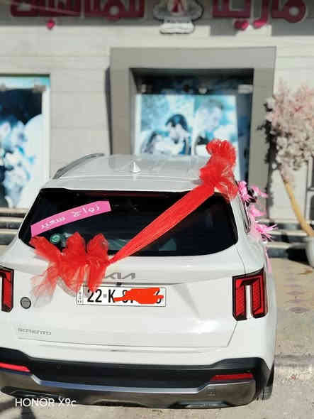 كيا سورنتو خليجي 
 موديل 2024
ماشيه38 الف 
السياره كفاله عامه من جميع النواحي 
محرك ٣٥٠٠ 
رقم اربيل بسمي 
بصمة
 تشغيل عن بعد
داته شو لد نهاري  
سايد بريك بصمه
كير ماوس
كشنات خلفيه كهرباء
داخل بيجي
كراسي كهرباء 
شاشة اعطال
كاميرا دواره
تحكم ستيرن
شفتات كير بالاستيرن
الانارة الداخلية متغيرة (7 الوان)
اوتو هولد + مود درايف 
تبريد ثلاث قطع 
السيارة 7 راكب 
بردات خلفية 
شاحن واير ليس
كل كشنات كهرباء 
طي كشنات خلفيه كهرباء
تخم كاعيات اصلي 
4انضمه قياده
حساس امامي خلفي
شحن واير لس أصل 
سايد بريك كهرباء بصمه
 جنطه كهرباء ( ذكيه)
فوول تحكم ستيرن
كروس اومثبت سرعه 
 تبريد ٣ قطع
ترايش جانبيه نيكل
 دواسات الابواب ليزريه 
إشاير بالمري 
 المري أوتو
 لايتات زينون+ لد امامي وخلفي+ لد نهاري وليلي+ كشافات رباعيه
 حساسات اماميه وخلفيه
كاميرا خلفيه دواره أصل
 عدة الامان/ مطفئة+ مثلث فسفوري وباقي العدد
يدات نيكل مع لد ليزري ترحيب
البردات خلفيه اصل
مانع انزلاق ABS 
ترحيب عند الاقتراب من السياره وعند اغلاق باب السياره وعند اطفاء السياره
ويل كب كروم حجم  
الاستفسار ***********
