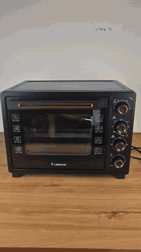 فرن كهربائي ماركة ليبرونك
السعر 125 الف مع التوصيل
للحجز راسل الصفحة 👍
واتساب *********** ☎️
 #فرن_كهربائي #اوفن
