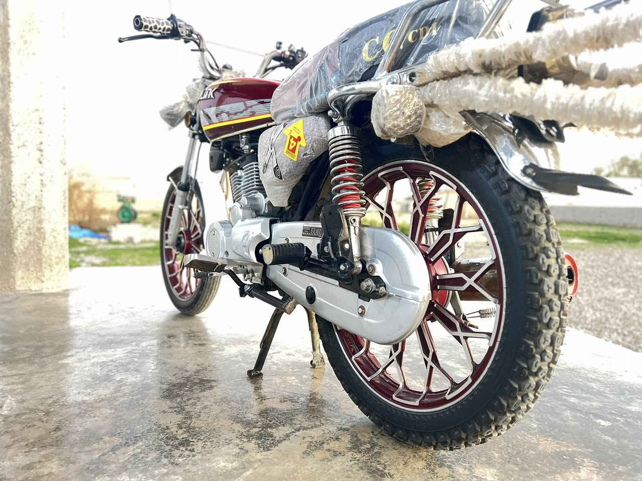 بعد السلام
درااجه 5 گير موديل 2024 فوول الفوول نضاافه احلا من الصور  منفيس موجود شغال من التاير للتاير ما ناقص برغي سعر 650 وبيهاا مجاال للشرااي موجود خااص او ***********
