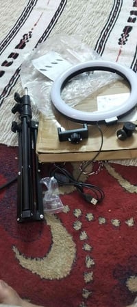 رينغ لايت • حجم كبير • كامل الملحقات