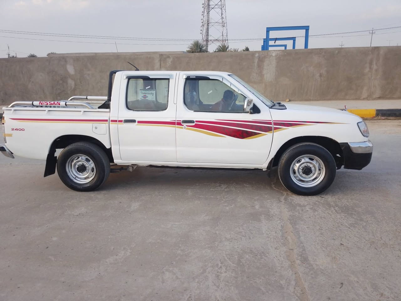 سلام عليكم بيك نيسان البيع مزاد وزارت داخليه سياره مصبوغ عام  مكينه و كير و شاصي مكفول تخم تاير كهربائيات كلها شغاله  موديل 2002مكاني الناصريه قضاء الرفاعي سعرها53 رقمي***********
