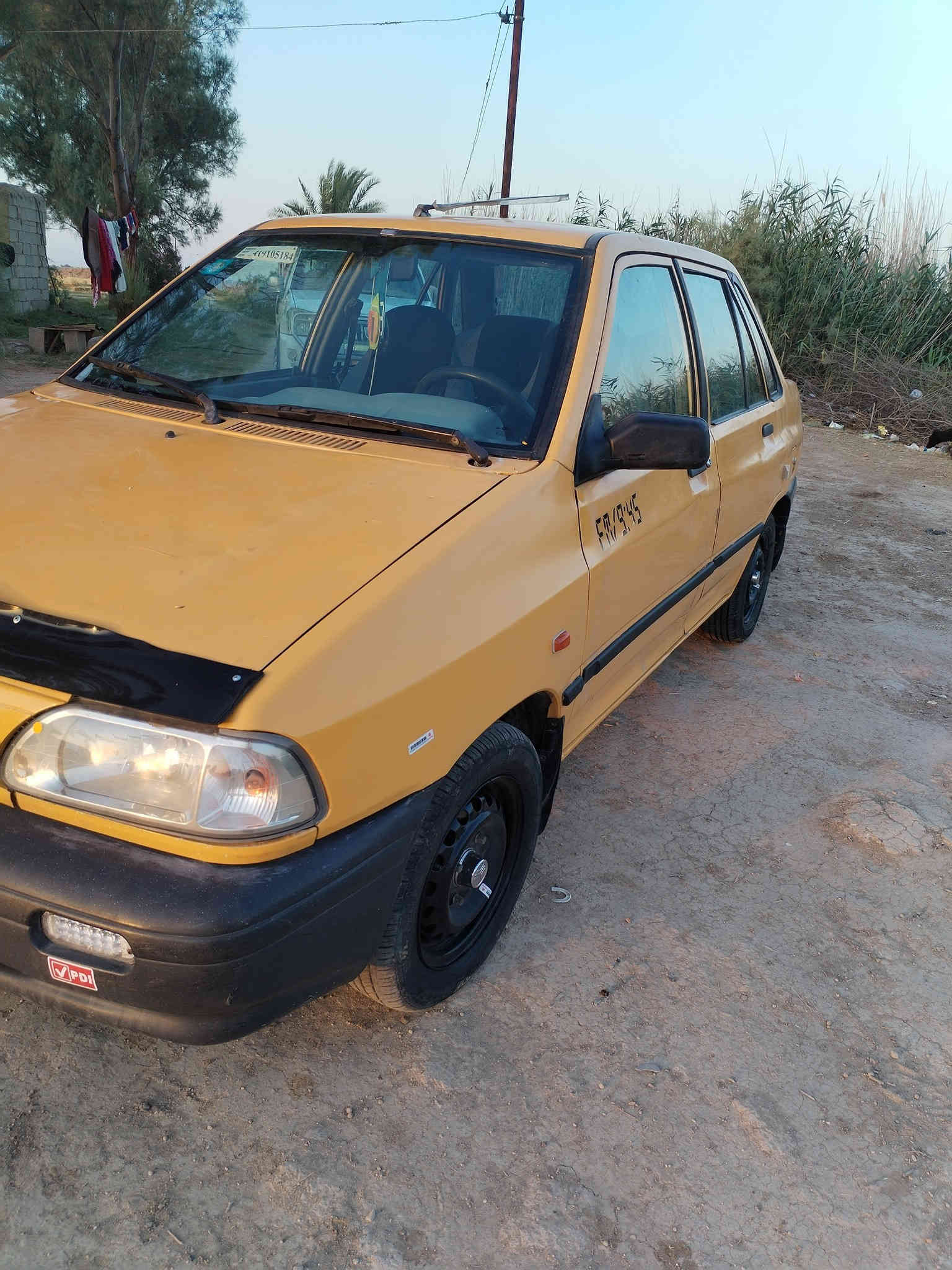 سياره سايبه للبيع موديل 13 نفخ سياره حلوه مامتعوبه مكاني ذي قار الرفاعي *********** سياره باسمي مشروع وطني السعر ٢٥ وبيها مجال امصفره هيئه وغرامات سنويه ل ٢٧ رقم بغداد بيها بدايه تبخير
