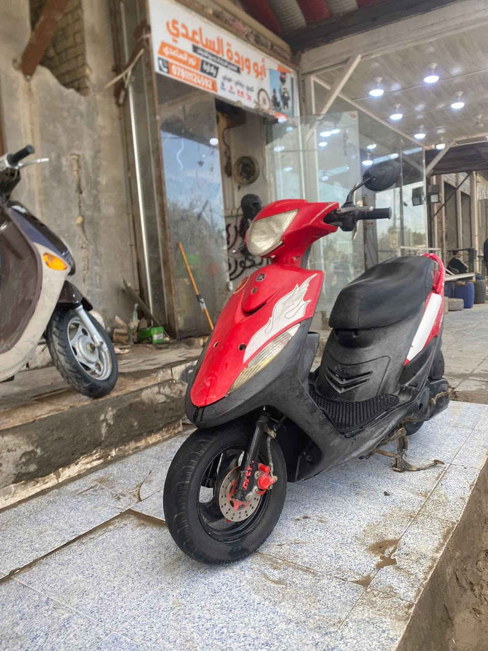 سلام عليكم دراجه ماكس عدله للبيع دراجه لون احمر جارد ومكفوله مو شراي لا تعبني وهاذا رقمي ***********
