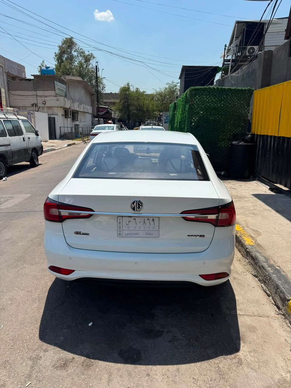 •	MG 5 موديل 2023 .
• ⁠ماشية61 الف
 • مقاعد جلد كهربائية .
 • فتحة سقف.
 • كاميرا خلفية
 • كاميرا 360 درجة.
 • شاشة لمس كبيرة.
 • تشغيل ذكي بدون مفتاح (Keyless Entry/Start).
 • مثبت سرعة.
 • ويل كب 16 .
 • مصابيح LED نهارية.
 • حساسات خلفية، 
 •  حساسات أمامية
 • فتحة السقف.
 • المقاعد الجلد.
 • التشغيل بالبصمة وزر التشغيل.
 • مثبت السرعة
بيها طخة بالبنيد  ع البارد 
وموجودة صورة الضربة 

السيارة بيها منظومة غاز 
والسعر هذا بدون المنظومة
105 وبيها مجال 
***********
