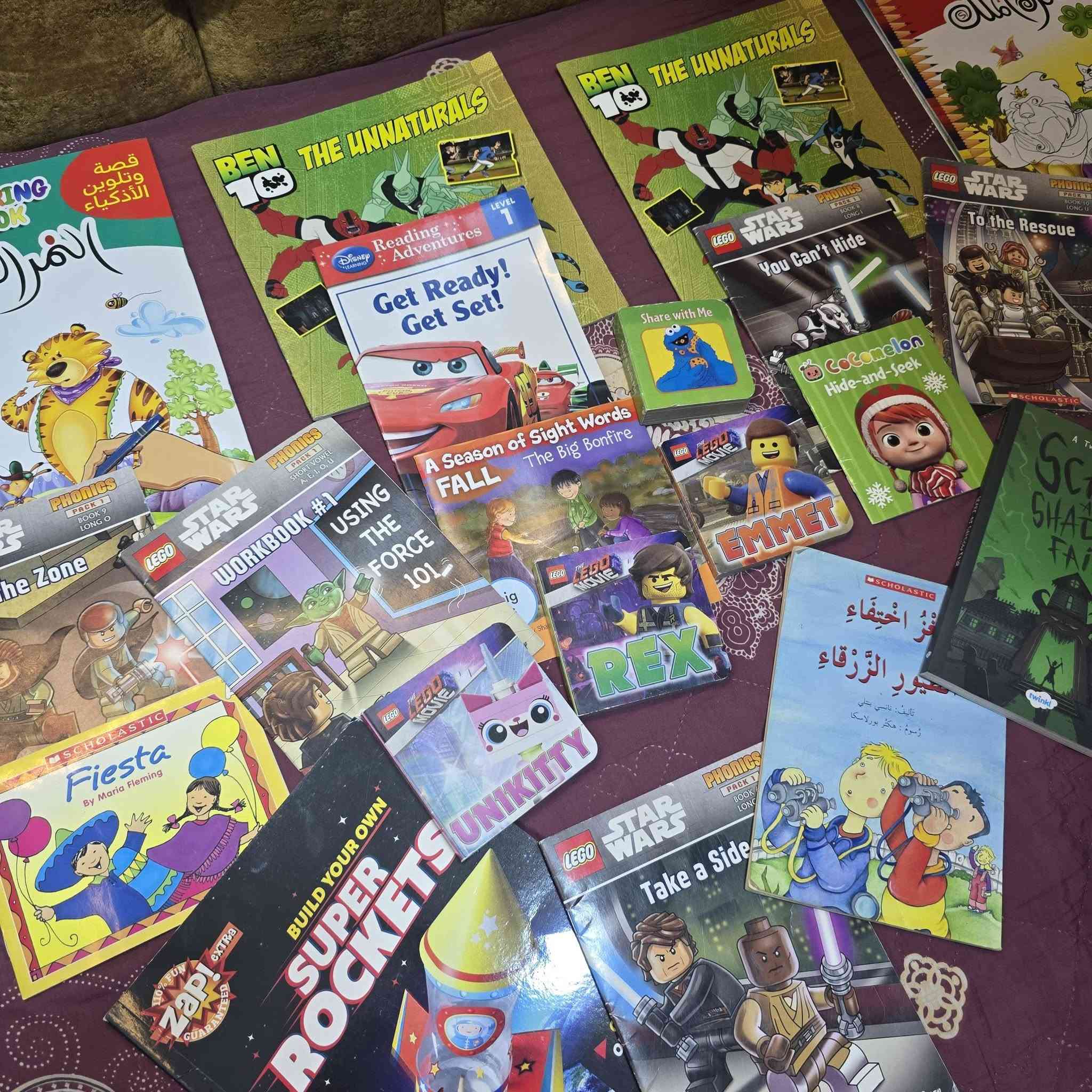 كتب اطفال انكليزي وبعضها عربي تعليميه سعر القطعه ٢
اذا الكمية  كامل السعر انسب


**إذا كنت صاحب هذا الإعلان وتريد حذفه لأي سبب، رجاءا أرسل رسالة إلى الدعم الفني**