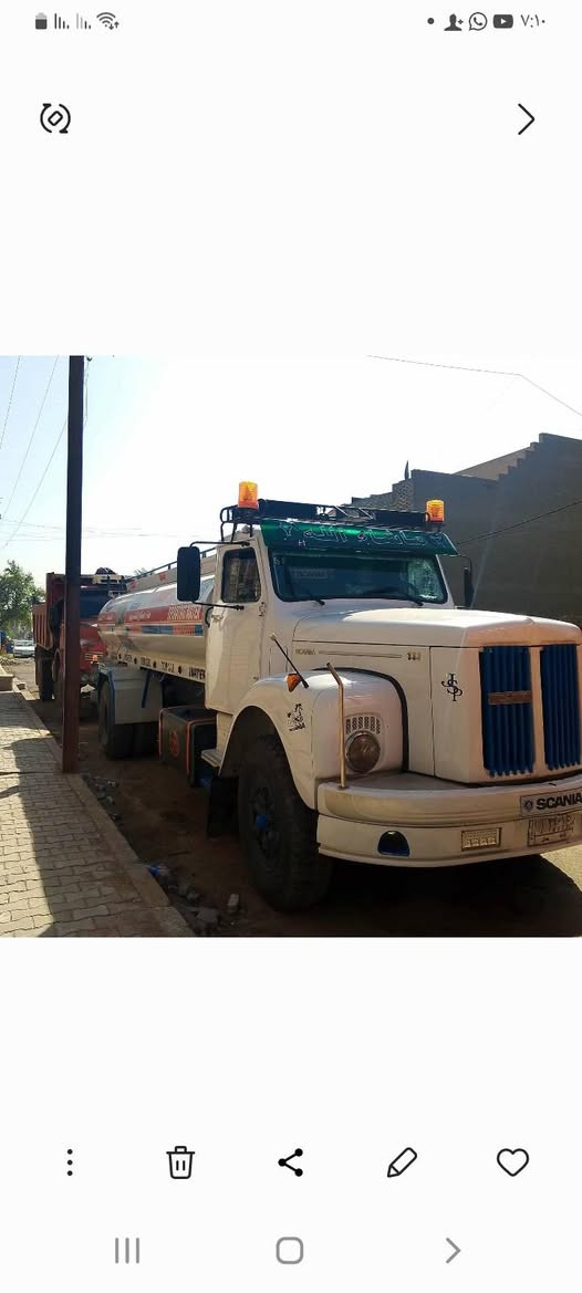 السلام عليكم لبيع سكانيا  تنكر رقم بغداد   انكليزي  اتصل ***********
