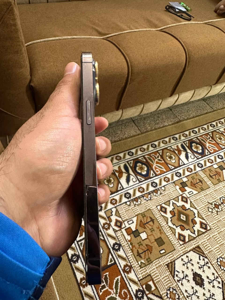 السلام عليكم
14برو ماكس 
256
بطاريه86
الجهاز مبدل شاشه اصليه 
اصليه الجهاز كله شغال فيس ايدي كلشي شغال
دبل سيمكارت الجهاز نضيف بدون شخوط بدون كلشي وبي فطر خفيف يم الكامرات
للبيع او للمراوس 
مكاني الخالص
سعره625
***********
***********
