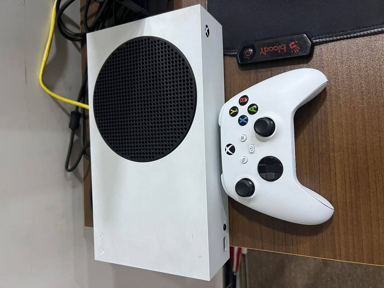 للبيع
جهاز اكس بوكس سيريس اس استخدام قليل الجهاز نظيف وكامل هو وملحقاتة وكارتونة ووياه شاحن جويستك وبطاريات عدد 2 ولعبتين موجودات السعر 400 الف مكاني بابل الحله مركز المدينة


**إذا كنت صاحب هذا الإعلان وتريد حذفه لأي سبب، رجاءا أرسل رسالة إلى الدعم الفني**