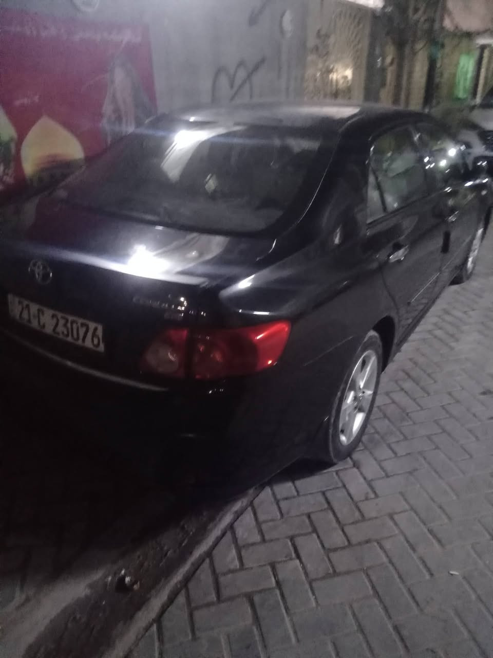 كورله ٢٠١٠ رقم سليمانيه مكينه ١٨٠٠ بيه قطعتين صبغ شرط التحويل *********** العنوان بغداد
