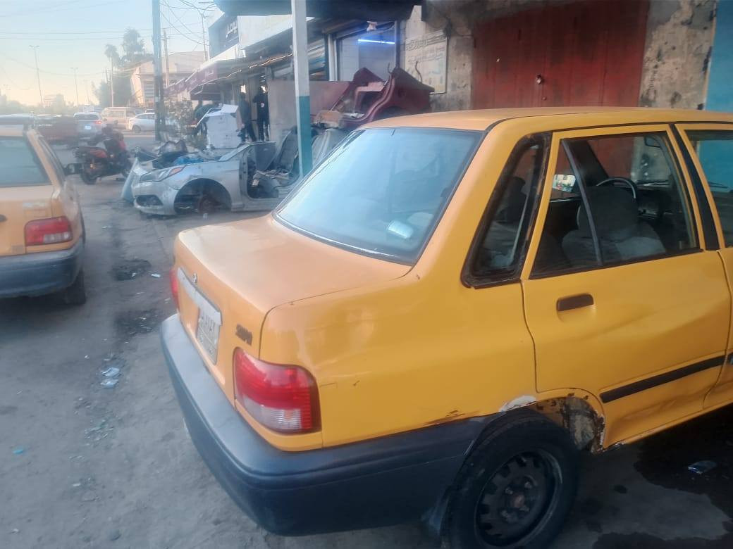 سلام عليكم سايبا 2011 مكفوله من الضربه بيهه بسجاملغ خلفي الورا السايق صبغ شواصي مكفوله كير مكينة صدر امامي صدر خلفي تخم تاير مشط ستيرن راديتر  باتري  كهرباياتهه  كله جديد مصفرة هيا وغرامت  تحويل مباشر   السيارة كبل لشارع    مكان السيارة بغداد باب المعظم  الاستفسار  ***********  
السعر28
