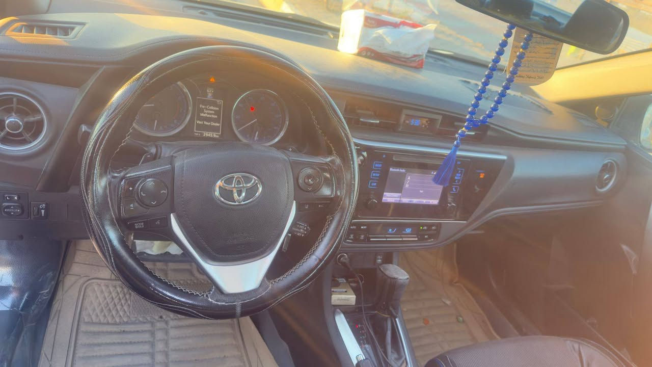 كورلا 2018 se
السعر 125 بي مجال
الحادث بنيد وراس شاصي هنا بالعراق الحادث
جاملغ الخلفي رش من امريكا
المكان الأنبار عامريه الصمود
***********
