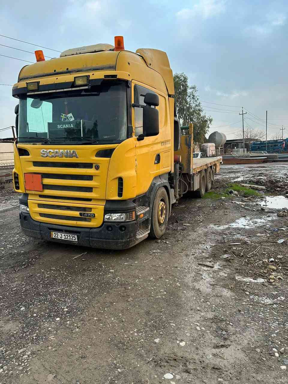 السلام عليكم كرين للبيع سياره سكانيا موديل 2005 حجم 470R
كرين فاسي 12طن 5سلايت 2يده رون 3 السعر 510وبي مجال 
المكان اربيل 
للاستفسار الاتصال *********** واتساب موجود
