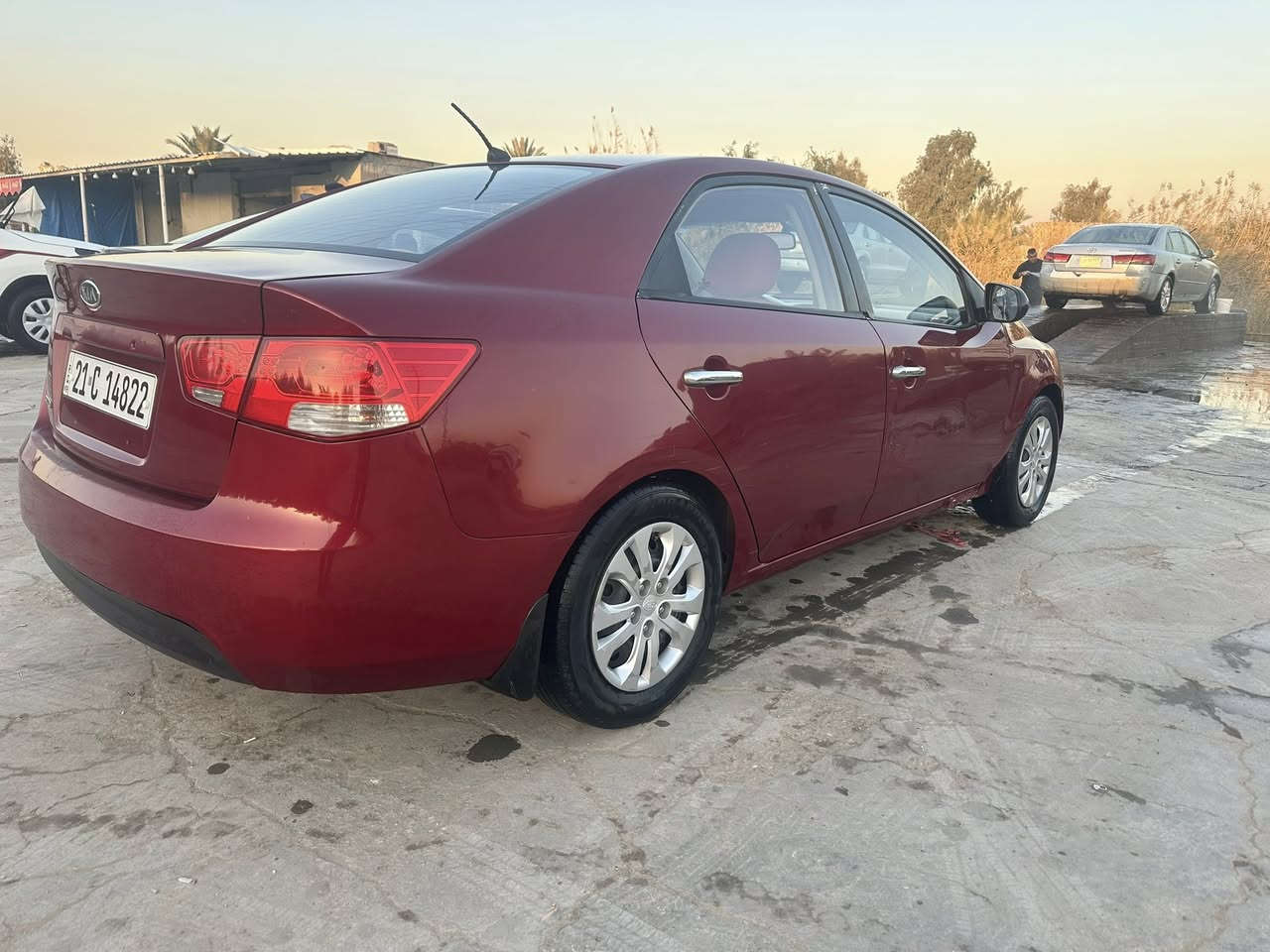 السلام عليكم سيراتو 2012 خليجي مكفوله من صبغ وتبديل بيه باردات بسيطه السونار مرفق بصور مكينه 1600 مكفوله من تنقيص وبخار تأدفئه تبريد تخم تاير رقم سليمانيه  دولي سنويه ل29 وكاله وتحويل حاضر السعر 100 وبيه مجال واسط صويره ***********
