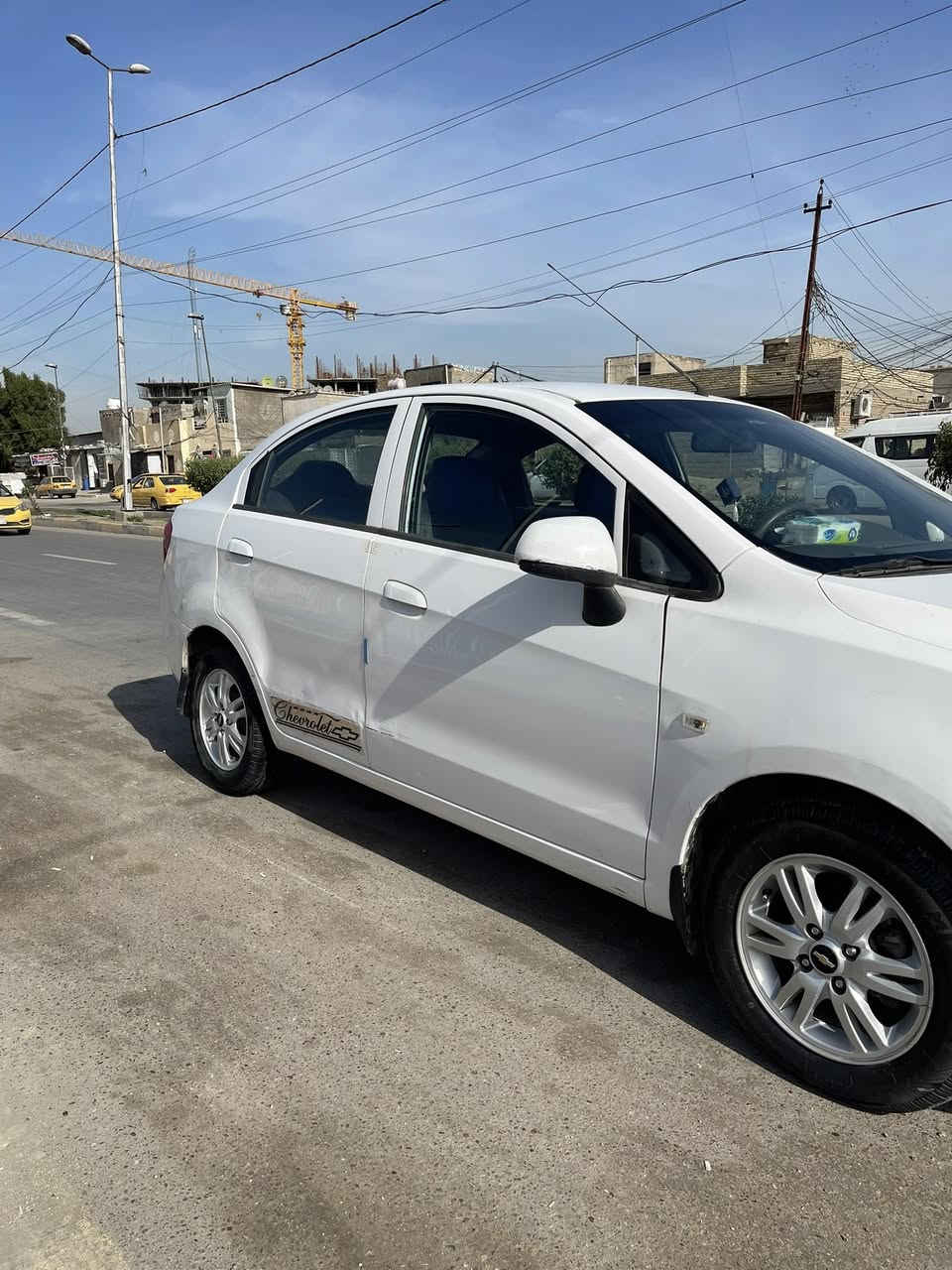 شيفروليت سايل مديل 2012 السياره على وضع الشركه ماشيه 159 كير محرك كفاله تبريد شغال مابيها نقص جاملغ خلفي صبغ السعر 52 وبيها مجال العنوان بغداد الحريه رقم الهاتف ***********

