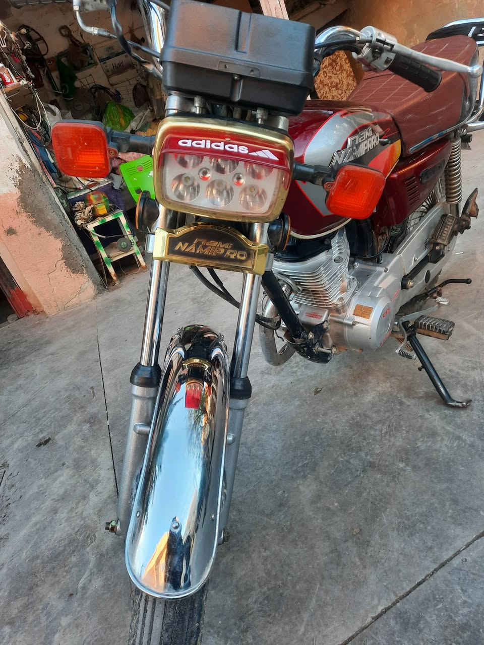 سلام عليكم دراجه نامي برو محسن موديل ٢٠٢١ الشراي يتصل العنوان خانقين أوراق كامل ***********
