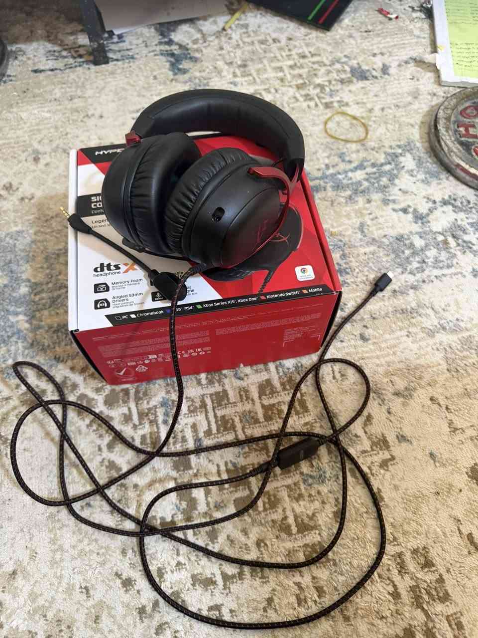 سماعه هايبر اكس كلاود3  اخت الجديد استعمال شهر  بكاني بغداد الطوبجي السعر 70 رقمي *********** بي واتس
