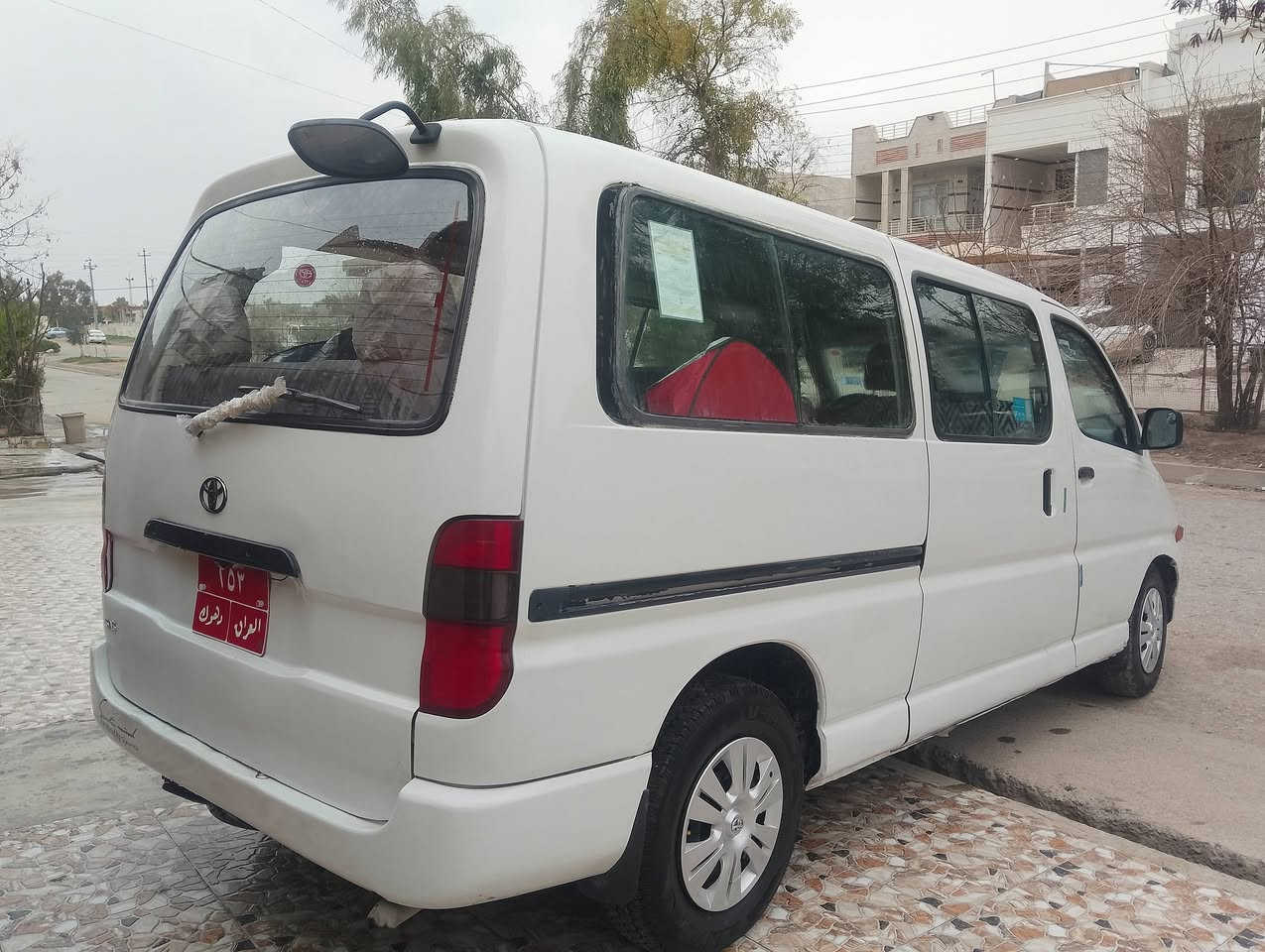 🪬ماشااللة تبارك الرحمن 🪬
تويوتا هايس ياباني موديل 2000 سيارة جاهز كير محرك كهربايات شرط دعامي لال دعامي مكفول سبغ حيزام جمالي بدون ضربة 14نفر 750الف بيهة غرامة سعر 67بیهە مجال بصيت

مكان . اربيل 

***********وتساب فايبةر
