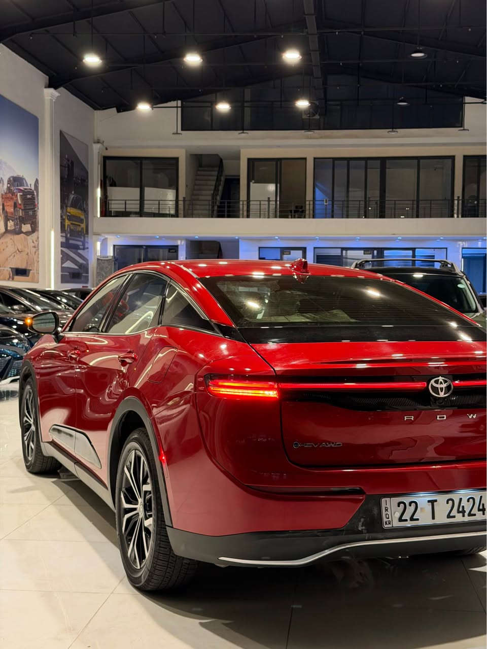 2024 TOYOTA CROWN, XLE  AWD
كراون مواسفات فول بدون فتحة 
رادار امامى / رادار خلفى / كاميرة / هايبريد /كوشين جلد / كوشين هيتةر / كوشين كارةبا / شاشة كبير / شاشة اليكترونى / ثلاث نزام ماشة / 30000 ميل ماشية / سةيارة بدون سبوخ بدون ايرباك 
قةباخ جةنتة تعديل 
سعر $285 مجال 
0750 385 3001☎️ أربيل, العراق
