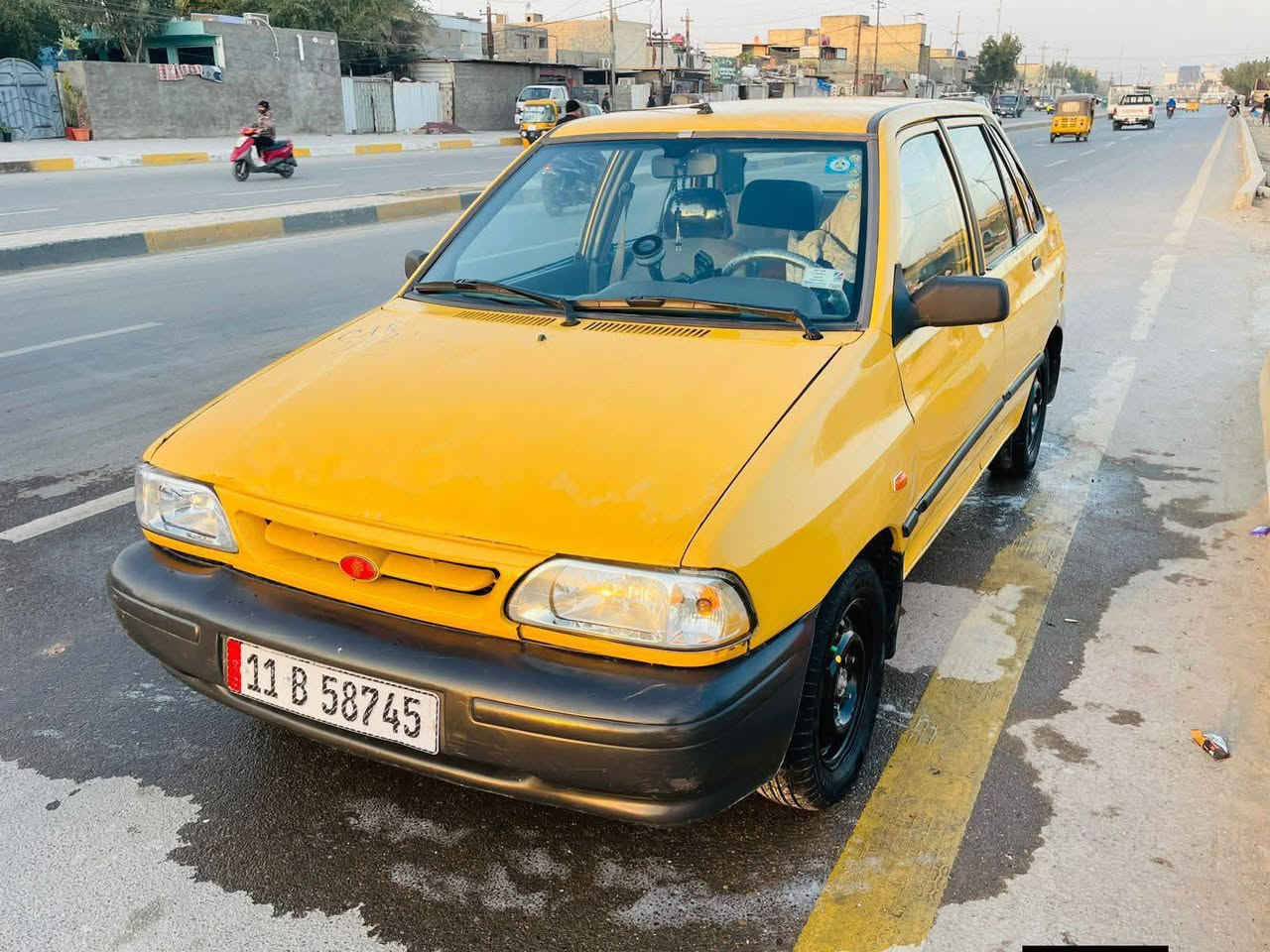 السلام عليكم سايبا للبيع موديل 2012 صدر جديد حداديه جديده بيه فطر بل شاصي اليمنه ومعمر اي نقص مابيه غرفته جديده كلش وتبريد نقص غاز فقط بيه خيط تبخير بس ماتنقص ولا دخان ومحركه كلش ناعم كلش ناعم ماتسمع صوت شرط تحويل ابيع السعر 25 وبيه مجال مكاني بغداد مدينه الصدر *********** واتساب او اتصال عادي
