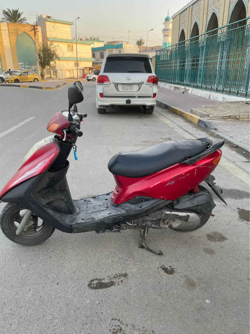 السلام عليكم بدراجه بريز للبيع محرك مكفول ناعمه دراجه جاهزه سعرهه ٦٥٠ مكاني الاعضميه *********** بغداد, العراق
