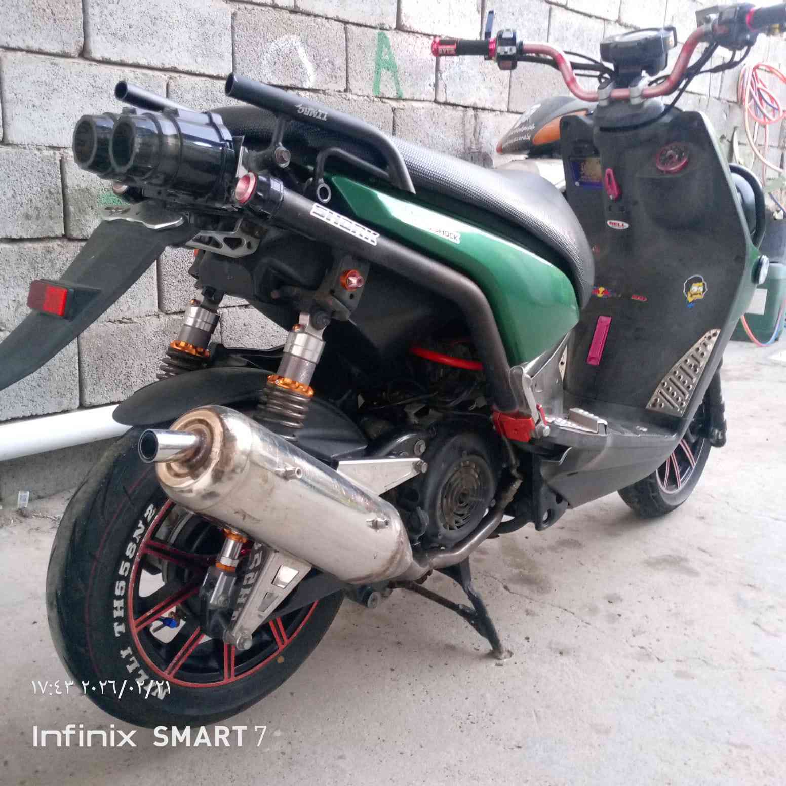 سلام عليكم سكنس جبلي 2015 دراجه جديده  بيه اهواي 
تزويد  بيه أوراق مكاني شهداء البياع ***********
سعر 1150 بيه مجال حك الجيه+تفاصيل خاص
