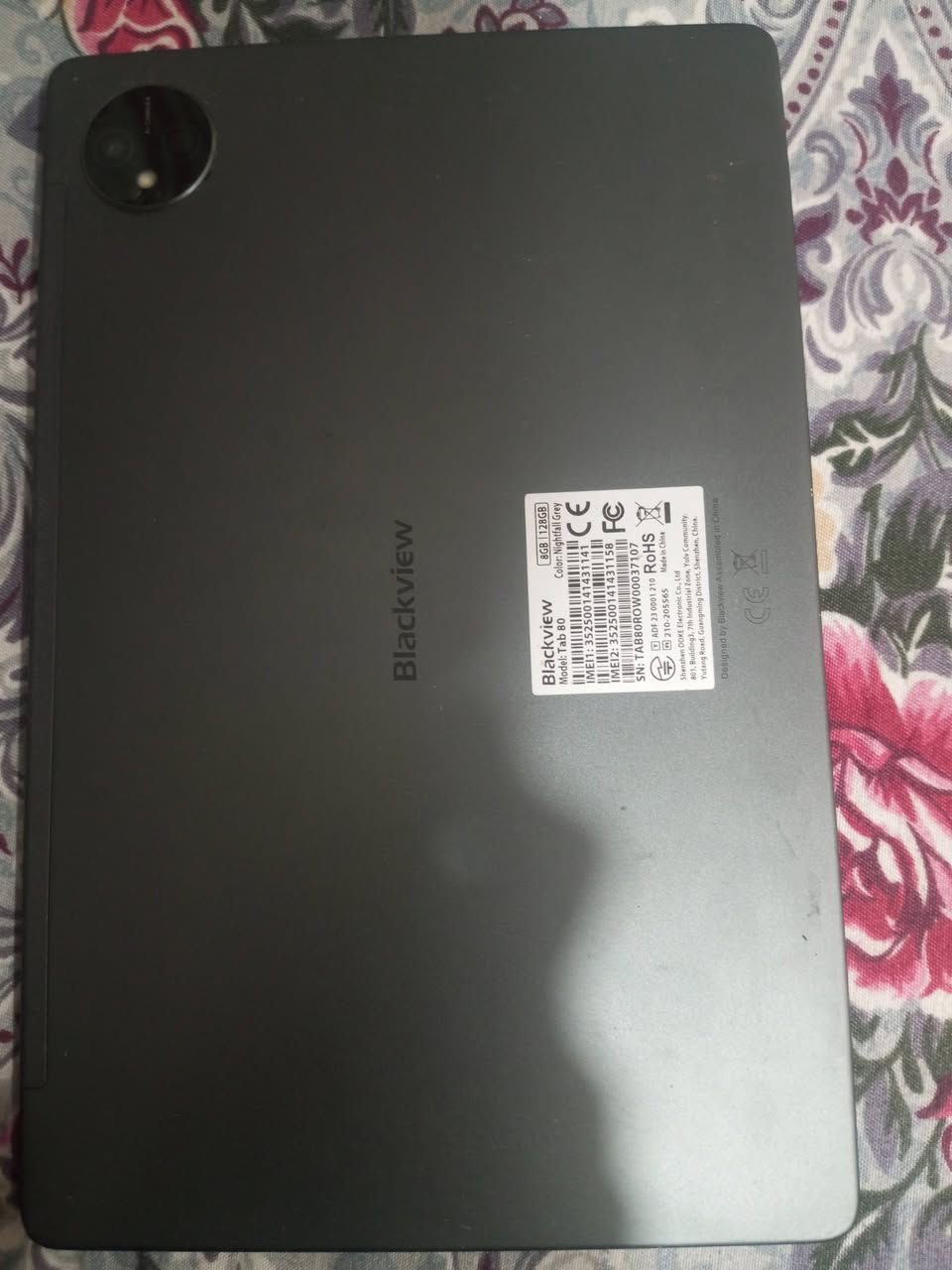 تابلت blackview tab 80
الذاكرة 128 عشوائية 8+8
اصدار اندرويد 13
يشغل اي شي ببالك
السعر 170 قابل للتفاوض


**إذا كنت صاحب هذا الإعلان وتريد حذفه لأي سبب، رجاءا أرسل رسالة إلى الدعم الفني**