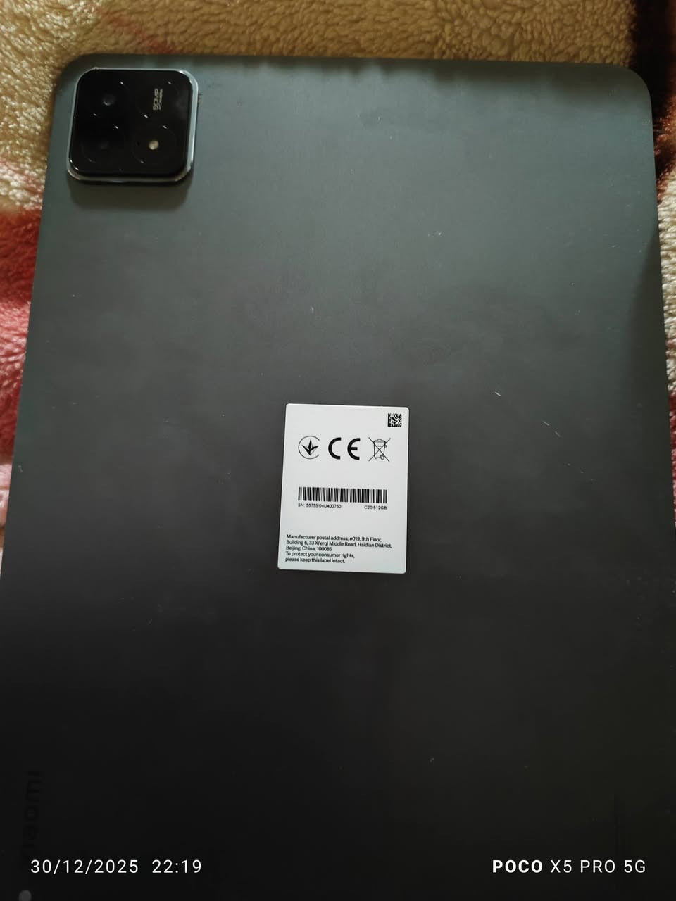 ايباد 6اس برو
استعمل شهر نضيف جدا
ذاكره 512 عشوائيه16
بوبجي 90فريم
ملاحضه كسر بل لزكه مو شاشه
السعر 630
مكاني الرماري
 تواصل ***********
