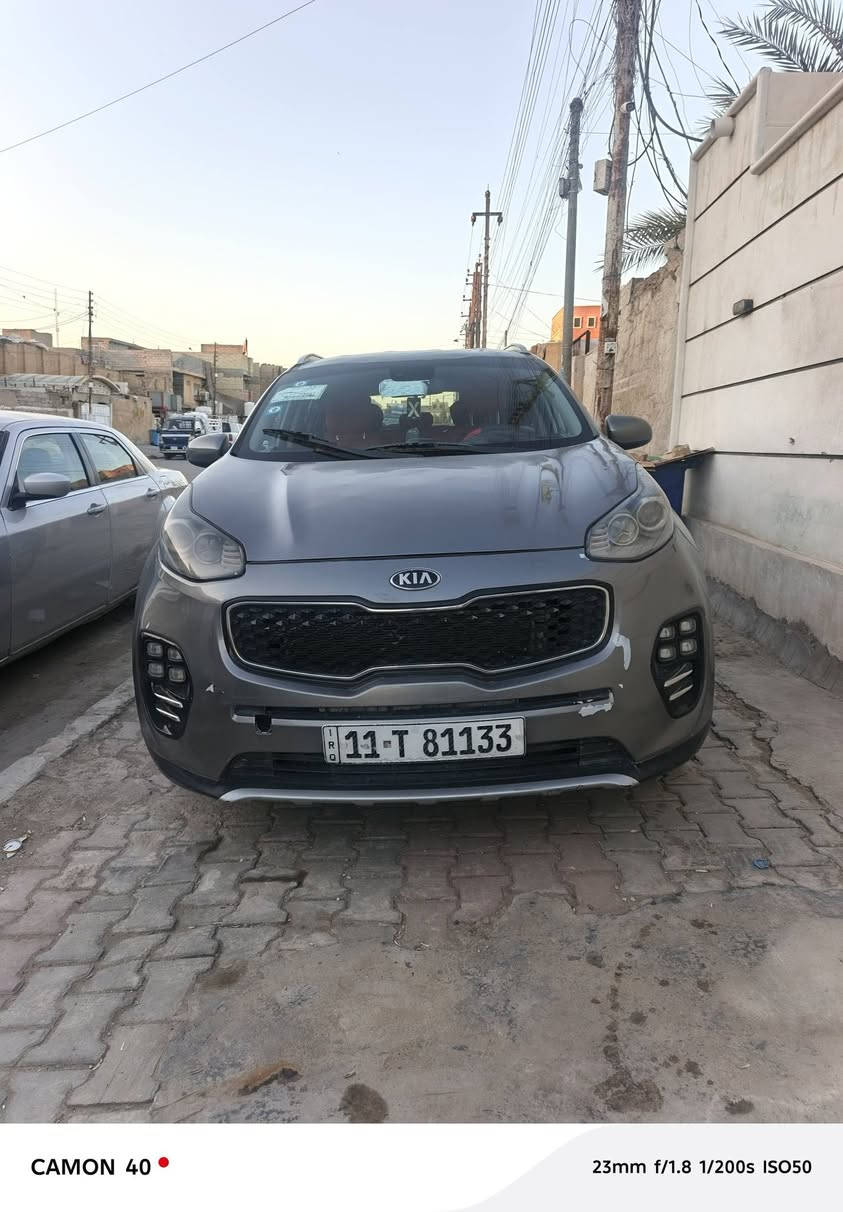 للبيع موديل 2017 سبورتج محرك 2400 جي دي باسمي سونر مرفق وياها العنوان بغداد الحسينيه 116 وبيها مجال قليل تفاصيل ***********
