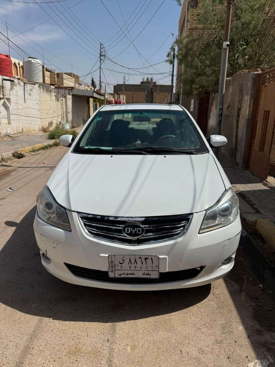 🚗 للبيع | BYD G3 موديل 2013
سيارة نظيفة وتستحق المعاينة.

✅ المحرك مكفول
✅ الجير مكفول
✅ تبريد ثلج
✅ فتحة سقف
✅ تحكم بالستيرن
✅ شاشة
✅ كاميرا خلفية
✅ إشارة بالمرايا الجانبية
✅ عالي زينون
✅ جميع الكهربائيات شغالة 100%

الصبغ الموجود فقط كما موضح في صورة السونار، والسونار حديث (صار له تقريبًا شهر إلى شهرين)، وغير المذكور فيه السيارة خالية من الصبغ.

🔹 على السيارة غرامات بقيمة 500 ألف دينار، وتُنزل من سعر السيارة عند البيع.

💰 السعر: 50 ورقة، والغرامات (500 ألف) تُنزل من السعر.
شرط من تشتري لازم تداور لأن راعيها يريد مداور (يريد يسافر
السيارة جاهزة للاستخدام ولا تحتاج أي مصروف.

📞 للاستفسار  

مكان السياره نجف فقط اتصال ***********

