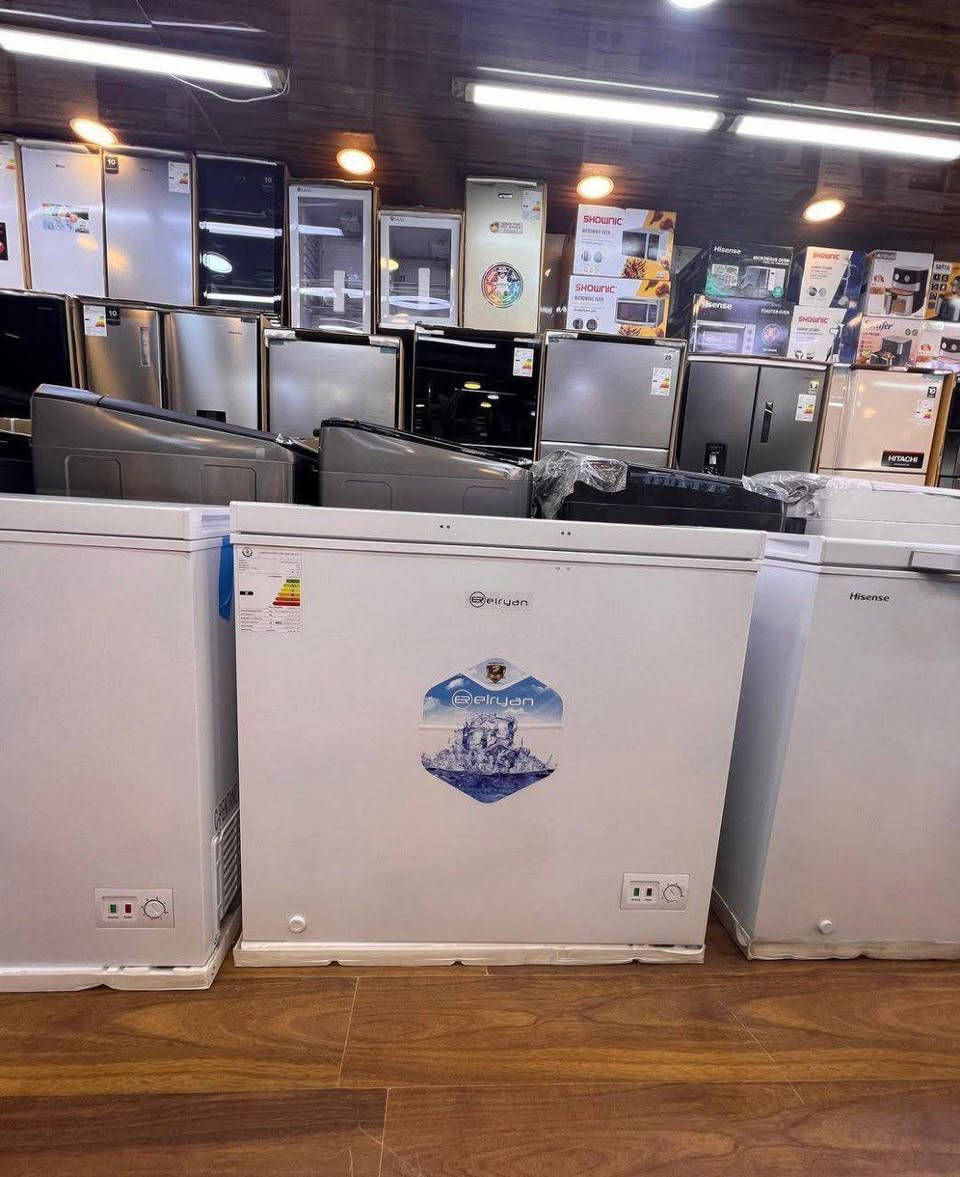 مجمده الريان 10 قدم السعر 285الف للحجز أو الاستفسار واتساب ***********
يكتب: ثلاجة أفقية
مقاس: 10 أقدام
قفل الطفل: نعم
لون: أبيض
سمات: عدد العجلات 2
  عدد الأبواب 1
نطاق التجميد -18 درجة مئوية (مع نطاق درجة حرارة قابل للتعديل)
إزالة الجليد يدويًا

مستوى الضوضاء 40 ديسيبل
ضمان ٢ سنوات

توصيل بغداد 5 محافظات 10
