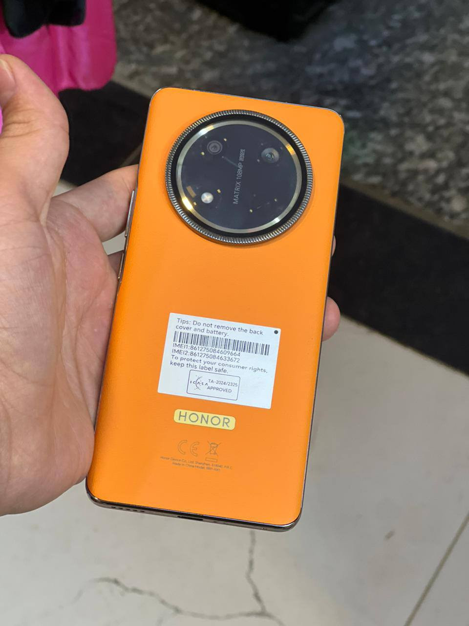 الموبيل سبوع مستخدم 
رام 12في 12
السعر 325


**إذا كنت صاحب هذا الإعلان وتريد حذفه لأي سبب، رجاءا أرسل رسالة إلى الدعم الفني**