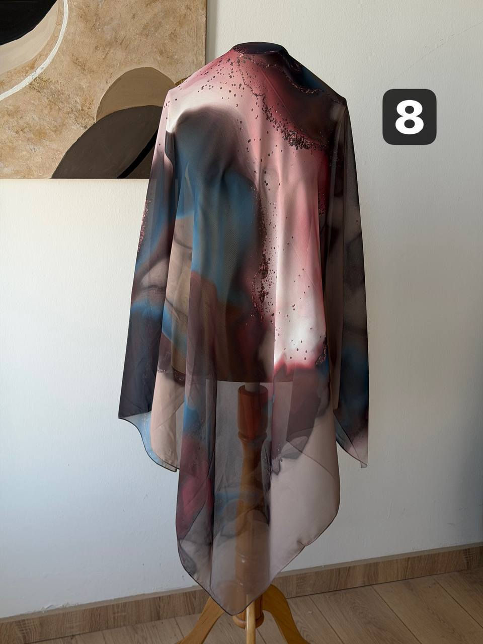 ✨ ربطة شيفون مميزة بطول 125 سم
بسعر 7000 دينار سوق الحي  مقابل شربت حسان محل باقر ***********واتساب
