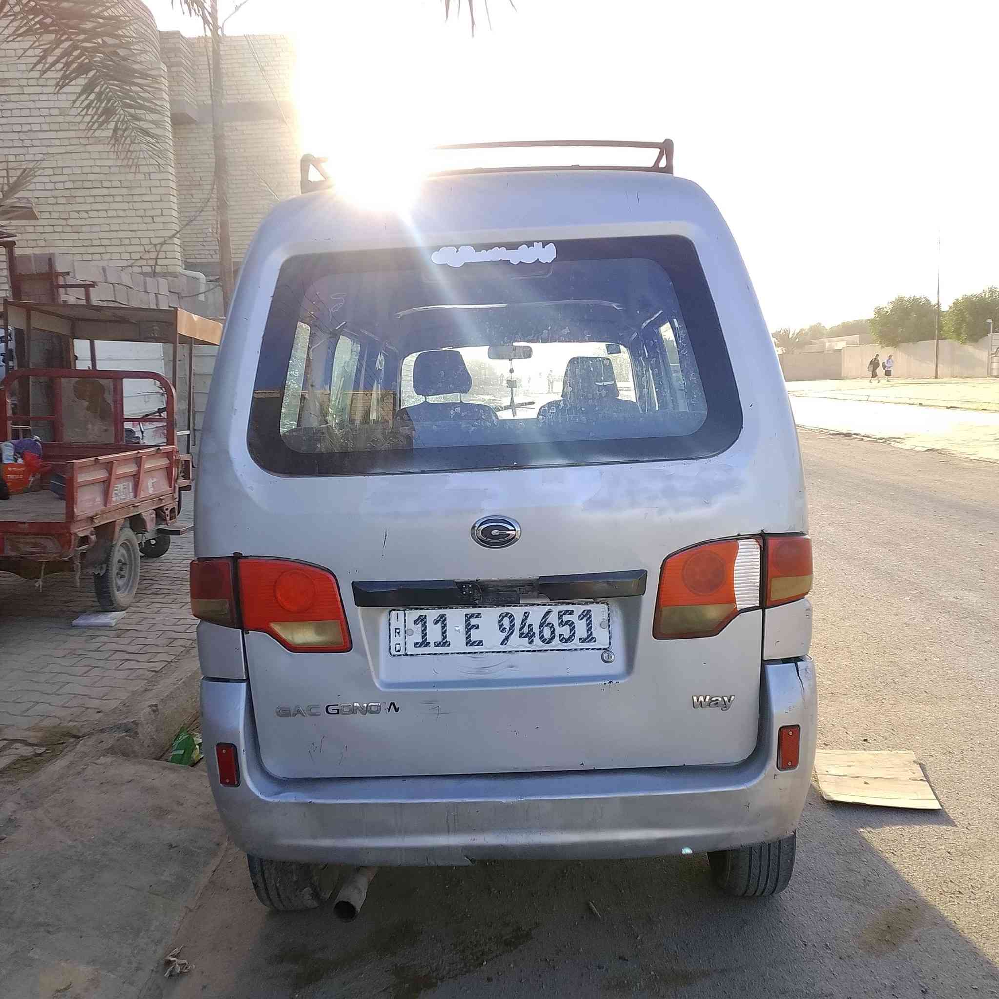 كنو سبعة راكب خصوصي مراوس بكيا بستا حمل 
رقم بغداد الجديد انكليزي خصوصي وبأسمي،هزة جديدة لا توجد أي غرامات  موديل ٢٠١٢

گير ومحرك اوتماتيك مال كورلا 7kياباني حجم1800 نضيف مابي اي بخار ولا تنقيص نگرة سلف 

تخم تاير مع الأسبير 

كهربائيات كاملة 

منظومة بريك خلفي وأمامي جدد

دبلات امامي وخلفي  جديد 

(ملاحظة بيهة مكانات مكحلة بصبغ لأن سيباية مزنجرة وذابة زنجارهة )

سكن بغداد أبو غريب الحصوة مقابل مقبرة الكرخ

واتساب ***********
سعر ٣٣
