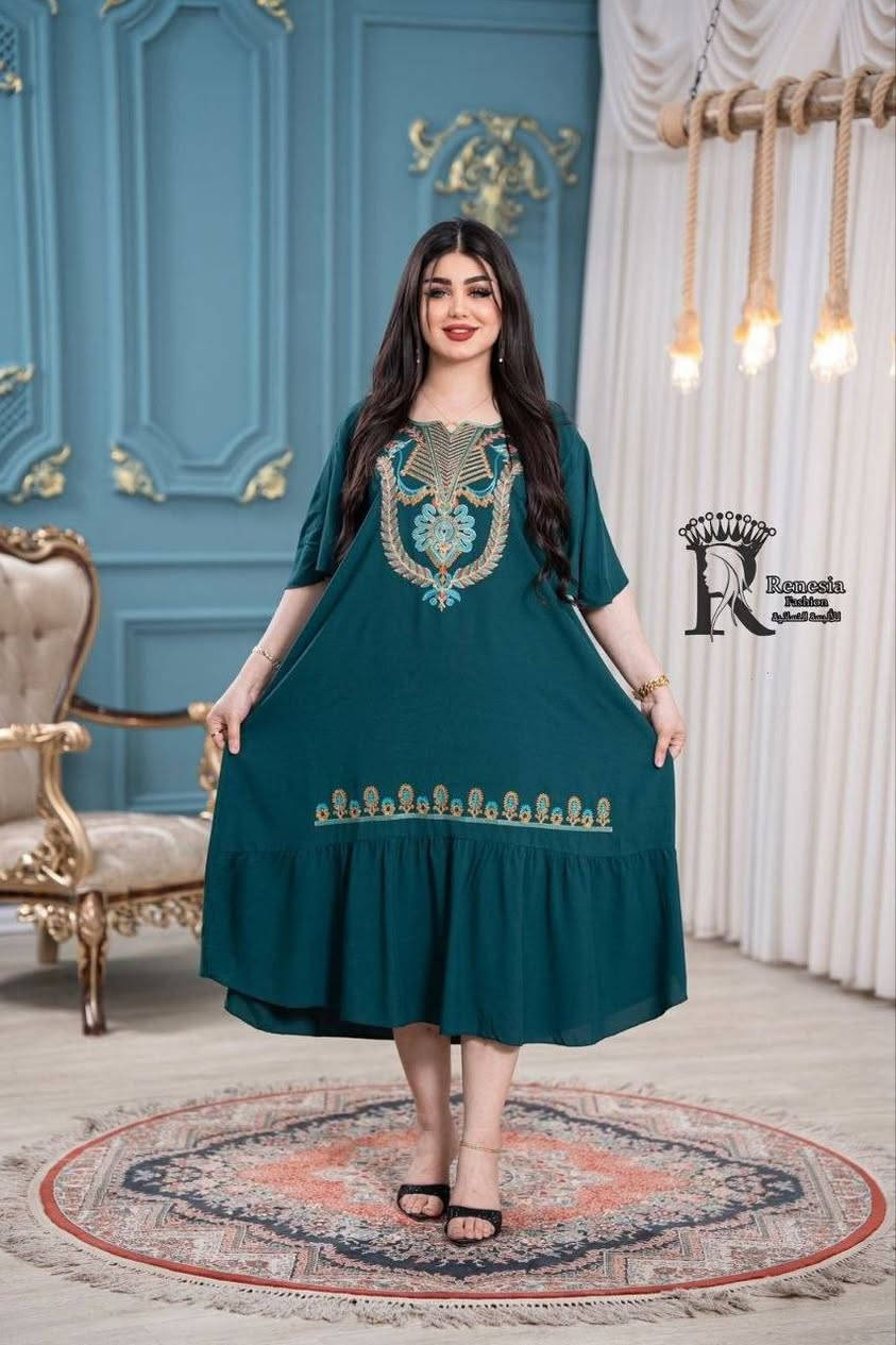 #شلحه نسائي تطريز دبل كلوش   😍

الخامه كشمير ايطالي اصلي 💯

القياسات من XXL الى 5XL

سعر الدرزن 12 قطعه 60 الف  

سعر القطعه مفرد 10. الف


**إذا كنت صاحب هذا الإعلان وتريد حذفه لأي سبب، رجاءا أرسل رسالة إلى الدعم الفني**