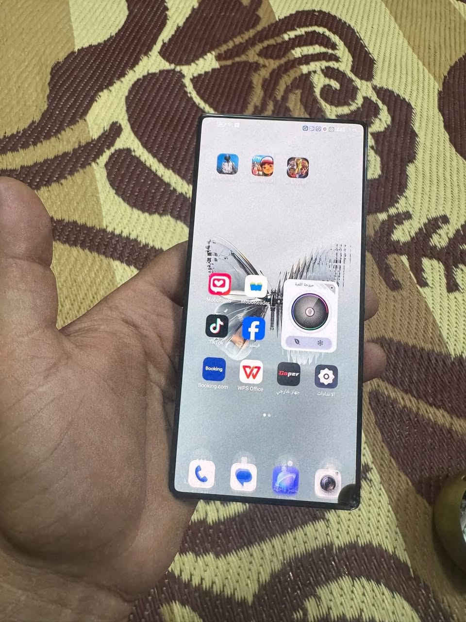 ‏بعد ما جيت 10 Pro ذاكرة 512 الجهاز يراد لي تبديل شاشة سعره 350 قفل أي استفسار اتصل  ‏WhatsApp موجود ***********
