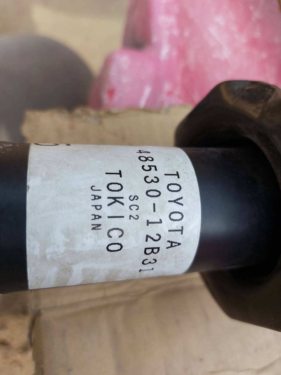 السلام عليكم.                          للبيع ...  زوج دبلات خلفية تويوتا كورلا اصلي ياباني جديد وغير مستعمل .
للاستفسار :- بغداد/كراج الخالدي  ساحة الطيران/ الشارع العريض .
ابو علي / ***********
