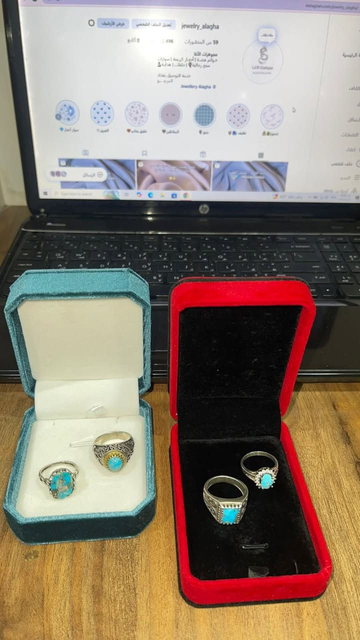 خواتم فضة نسائي ورجالي
مرصع بحجر الفيروزي الآصلي

كل خاتمين يصير عليهم خصم ٥٠٪؜ 💯👌

التغليف مميز ومناسب للهداية
راح يكون 🔥مجاني🔥 لمدة يومين

توصيل جميع محافظات العراق ٣ الاف فقط 

سارع بالحجز قبل نفاذ الكمية !!  🤯


**إذا كنت صاحب هذا الإعلان وتريد حذفه لأي سبب، رجاءا أرسل رسالة إلى الدعم الفني**