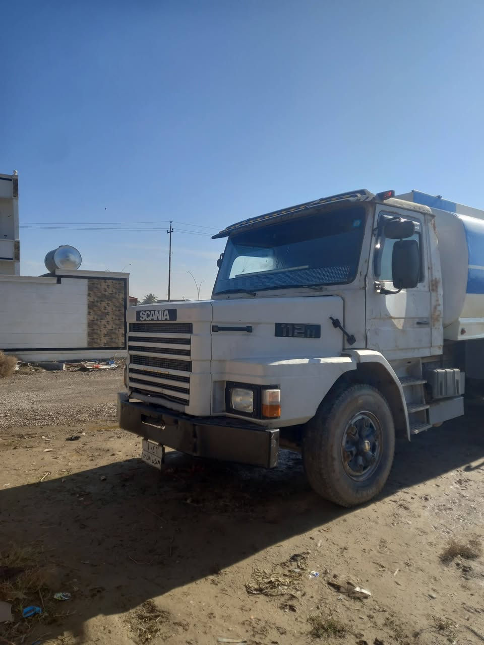 السلام عليكم
سكانيا 112 للبيع سكيس ويل بلادي بالسنوية تنكر ماء رقم كركوك 
مشيت معاملة سنوية بأسمي ما متواجد على الفيس ***********
***********
