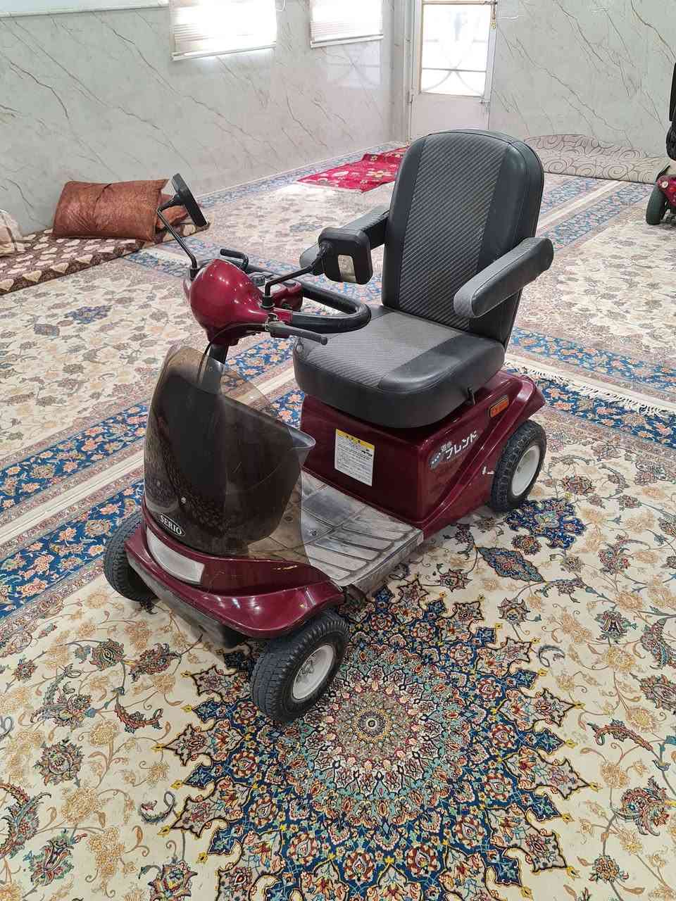 سكوتر ماركة shoprider بحالة ممتازة بطاريات جديدة السعر 500 العنوان بغداد
 للاستفسار الاتصال بالرقم
*********** يوجد واتساب
