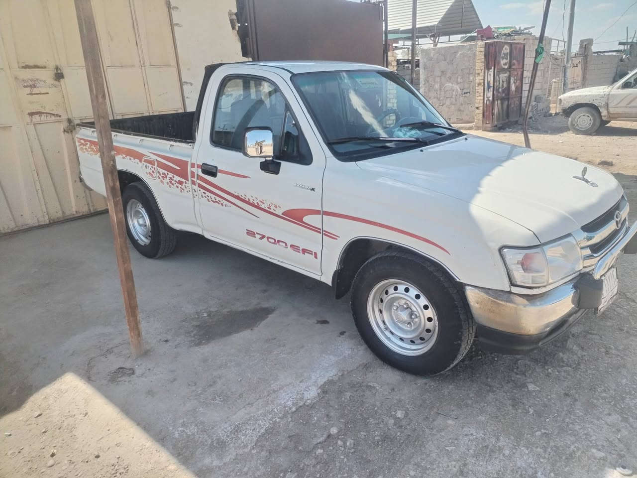 السلام عليكم مكلف بالنشر
بيكم تيوتا جمره موديل 2002 رقم بابل باسمي

كير ومحرك شرط كهربائيات كلها شغاله تخم تاير حداديه جديده السعر 72 الشراي يتصل مكانها الديوانية عفك

***********
