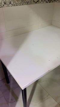 ميز طعام • مغلف لايلون أبيض • بغداد الدورة