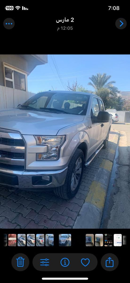 فۆرد f150
مودیل2018 
تاک ونیو 
سێ بۆ جوار پارجەی سبوخە
سعری170
رقم موبایل ***********
کرکوک كركوك, العراق
