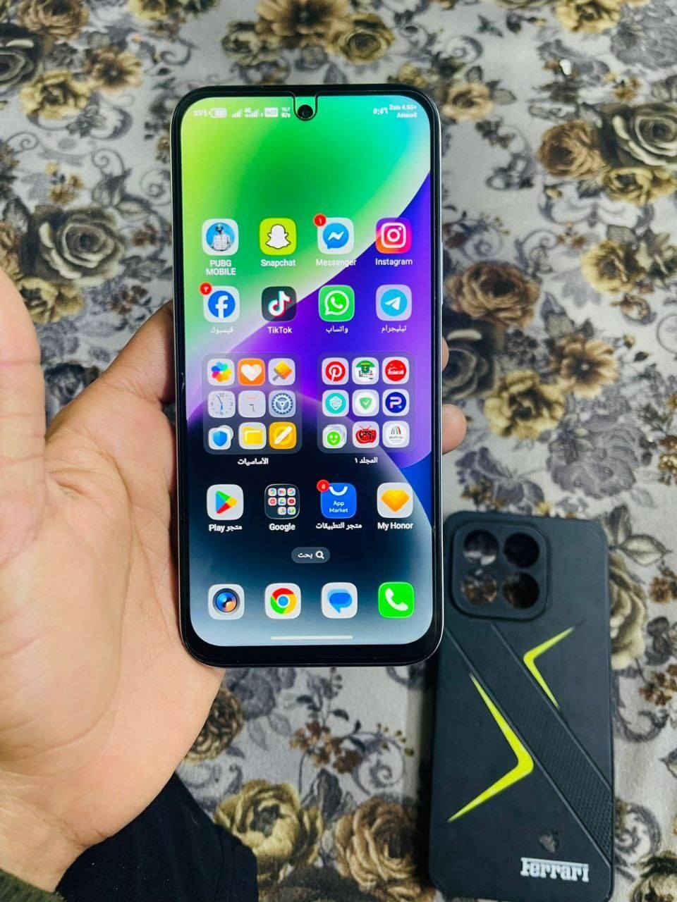 سلام عليكم 
جهاز هونرx6c
ذاكره 128
رام6+6
شاشه 120 هيرتز
بطاريه 5300
معالج هيلوجي جي 81التره
شحن سريع 35 واط
جهاز مستخدم 40يوم تقريبن
سعر 150 بي مجال


**إذا كنت صاحب هذا الإعلان وتريد حذفه لأي سبب، رجاءا أرسل رسالة إلى الدعم الفني**